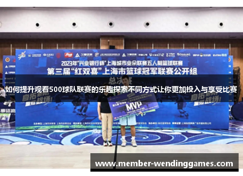 如何提升观看500球队联赛的乐趣探索不同方式让你更加投入与享受比赛